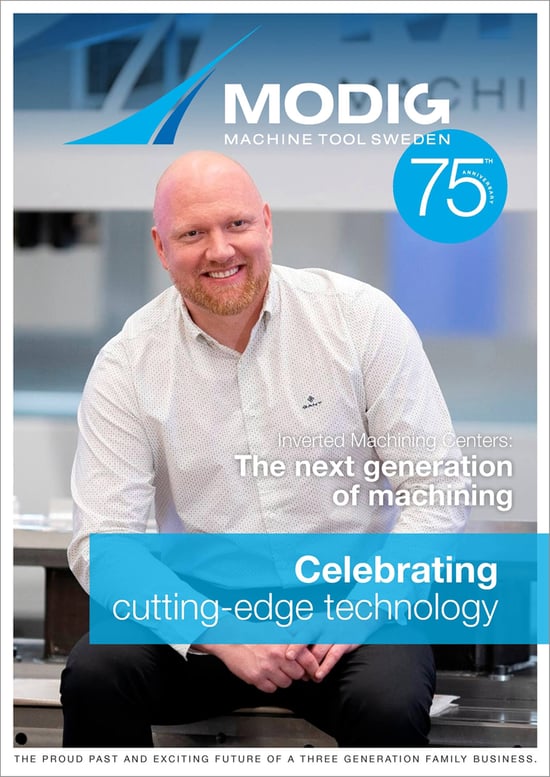 MODIG-75th anniversary e-magazine- front page